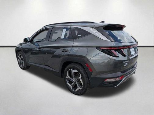 Amazon Gray 2022 Hyundai TUCSON Limited