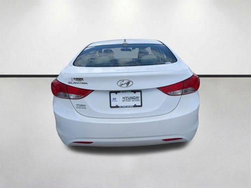 Pearl White 2013 Hyundai ELANTRA GLS
