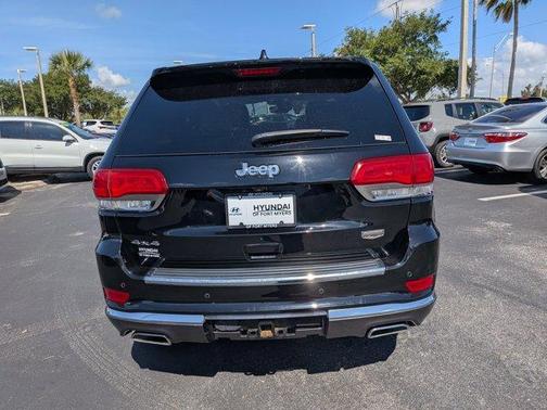 Diamond Black 2017 Jeep Grand Cherokee Summit
