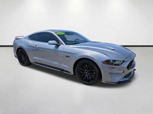 Iconic Silver Metallic 2021 Ford Mustang GT