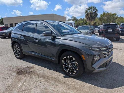 Gray 2025 Hyundai TUCSON Limited