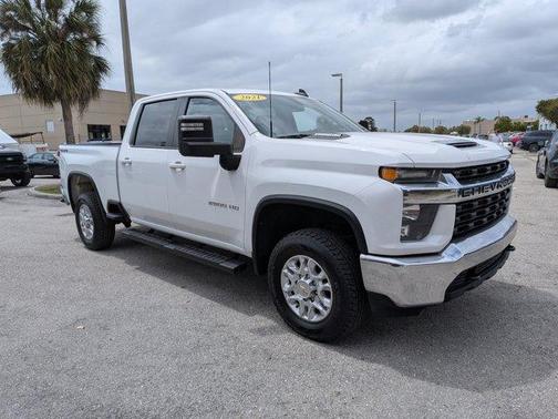 Summit White 2021 Chevrolet Silverado 2500 LT