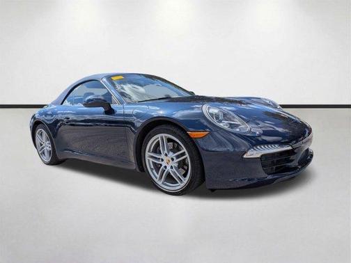 Dark Blue Metallic 2015 Porsche 911 Carrera