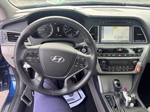 Lakeside Blue 2015 Hyundai SONATA Limited