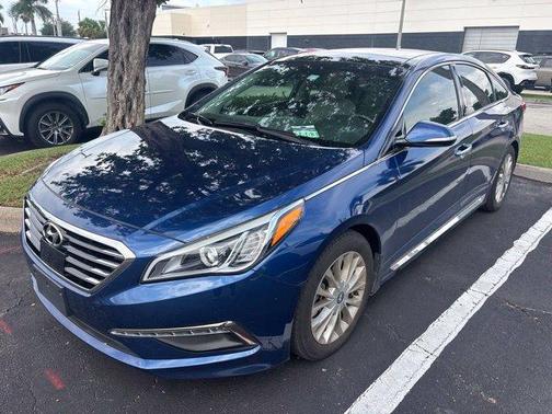 Lakeside Blue 2015 Hyundai SONATA Limited