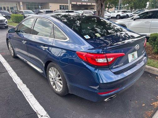Lakeside Blue 2015 Hyundai SONATA Limited
