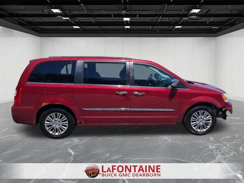 Deep Cherry Red Crystal Pearlcoat 2013 Chrysler Town & Country Touring-L