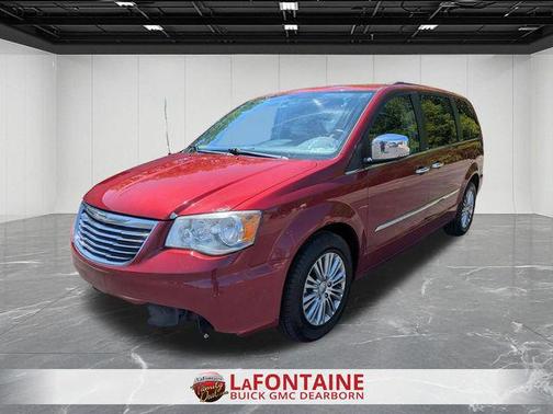Deep Cherry Red Crystal Pearlcoat 2013 Chrysler Town & Country Touring-L