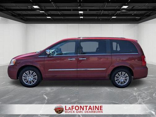Deep Cherry Red Crystal Pearlcoat 2013 Chrysler Town & Country Touring-L