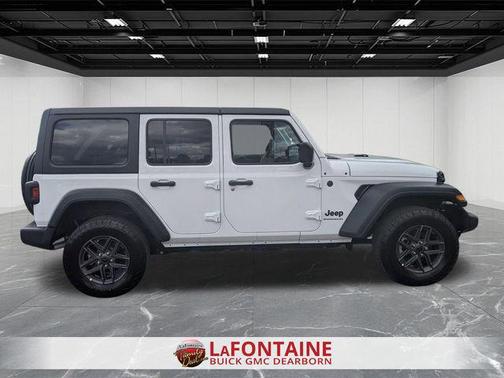 Bright White Clearcoat 2025 Jeep Wrangler Sport S