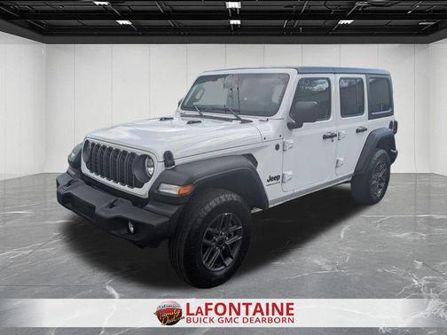 Bright White Clearcoat 2025 Jeep Wrangler Sport S