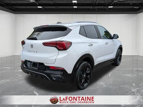 Summit White 2025 Buick Encore GX Sport Touring