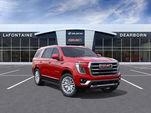 Volcanic Red Tintcoat 2026 GMC Yukon 4WD Elevation