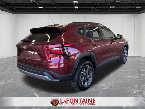 Crimson Metallic 2025 Chevrolet Trax LT
