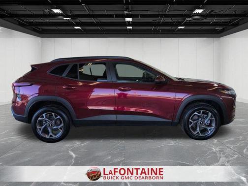 Crimson Metallic 2025 Chevrolet Trax LT