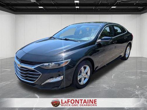 Mosaic Black Metallic 2023 Chevrolet Malibu FWD 1LT