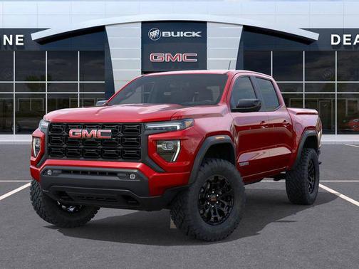 Volcanic Red Tintcoat 2026 GMC Canyon Elevation