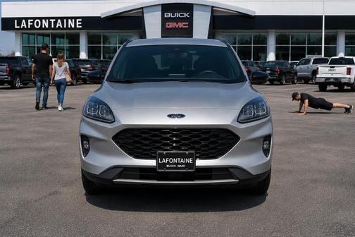 Iconic Silver Metallic 2023 Ford Escape ST-Line