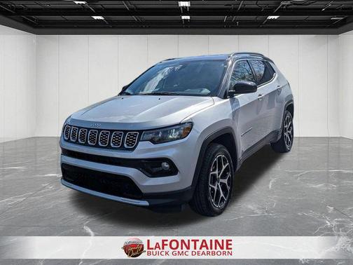 Silver Zynith Metallic Clearcoat 2025 Jeep Compass Limited