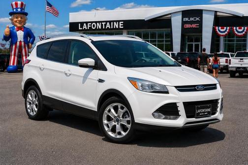 White 2015 Ford Escape Titanium
