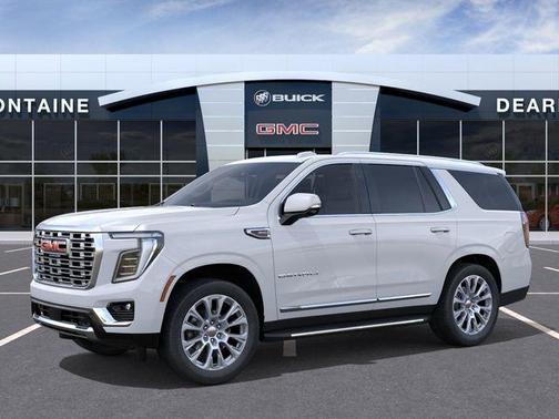 Glacier White Tricoat 2026 GMC Yukon Denali