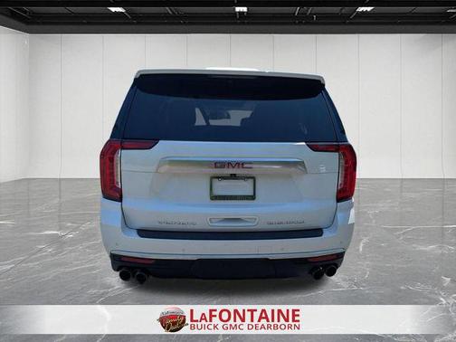 White Frost Tricoat 2023 GMC Yukon XL Denali