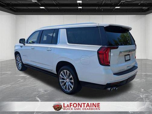 White Frost Tricoat 2023 GMC Yukon XL Denali