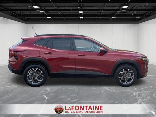Crimson Metallic 2025 Chevrolet Trax LT