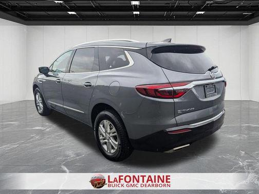 Satin Steel Metallic 2021 Buick Enclave AWD Essence