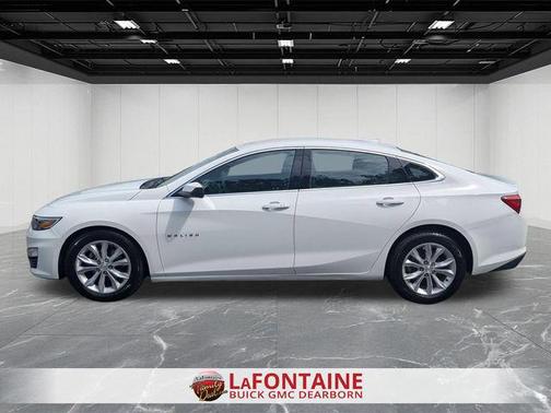 Summit White 2023 Chevrolet Malibu FWD 1LT