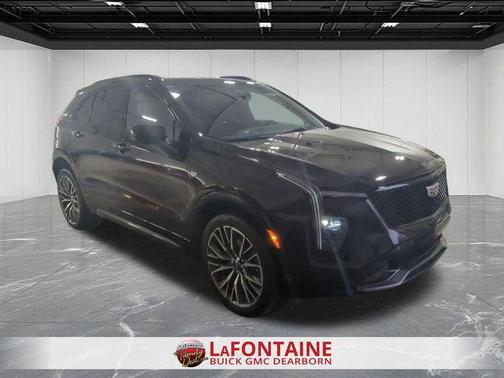 Stellar Black Metallic 2024 Cadillac XT4 Sport