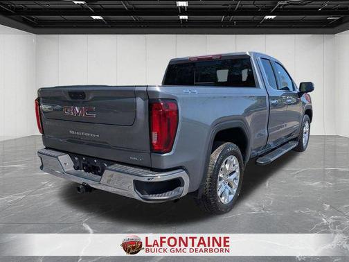 Satin Steel Metallic 2019 GMC Sierra 1500 SLT