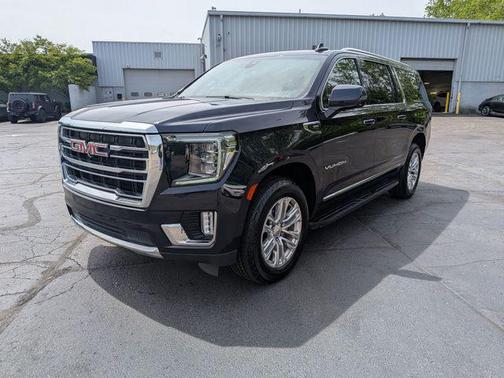 Midnight Blue Metallic 2021 GMC Yukon XL SLT