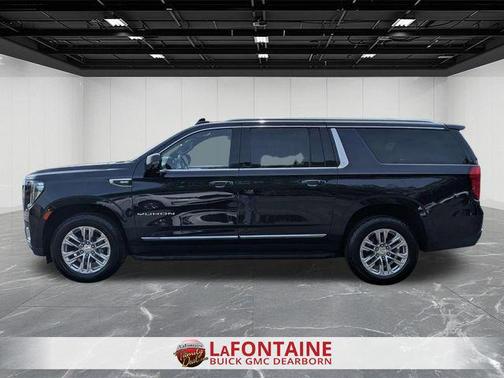 Midnight Blue Metallic 2021 GMC Yukon XL SLT