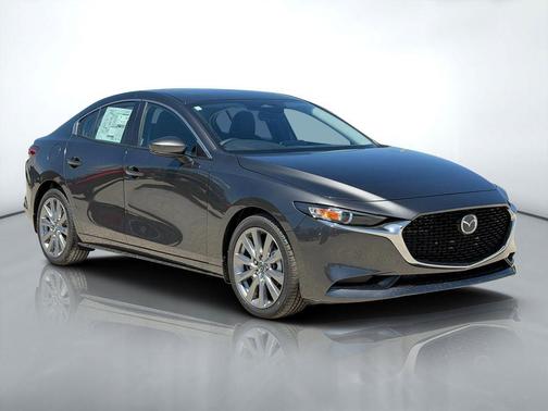 Machine Gray Metallic 2026 Mazda Mazda3 FWD w/Preferred Package