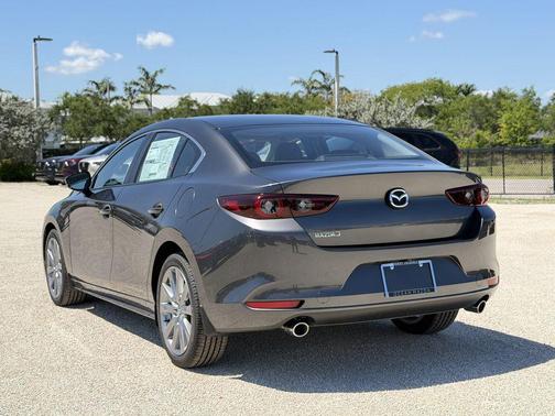 Machine Gray Metallic 2026 Mazda Mazda3 FWD w/Preferred Package