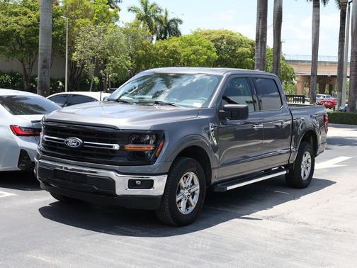 Gray Metallic 2025 Ford F-150 XLT