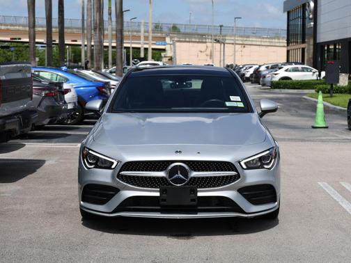 Iridium Silver Metallic 2023 Mercedes-Benz CLA 250 4MATIC