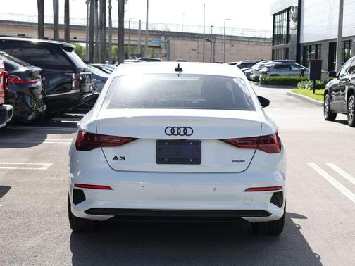 Glacier White Metallic 2022 Audi A3 Premium