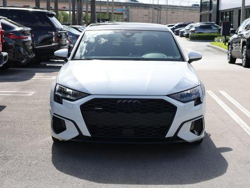 Glacier White Metallic 2022 Audi A3 Premium