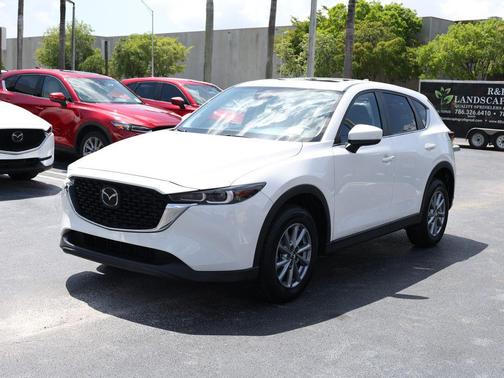Rhodium White Metallic 2023 Mazda CX-5 2.5 S Preferred Package