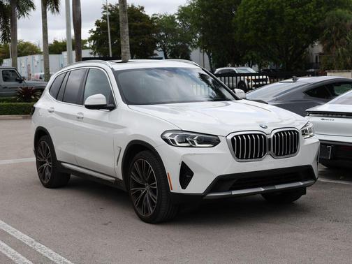 Alpine White 2024 BMW X3 sDrive30i