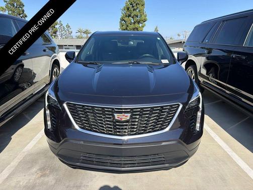 Galactic Gray Metallic 2023 Cadillac XT4 Luxury