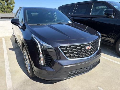 Galactic Gray Metallic 2023 Cadillac XT4 Luxury