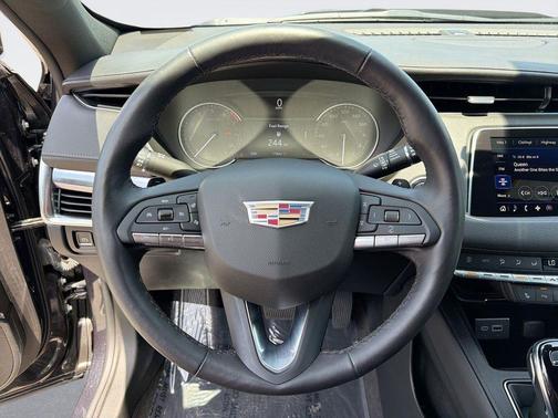 Galactic Gray Metallic 2023 Cadillac XT4 Luxury