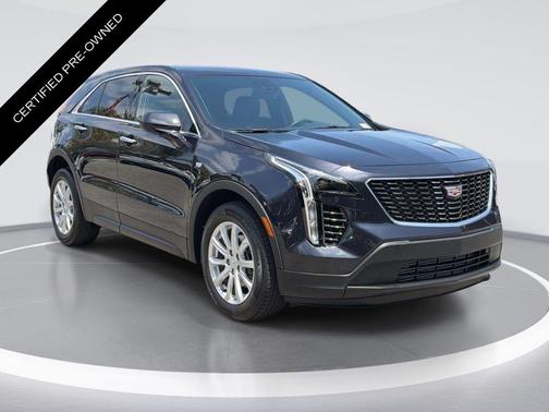 Galactic Gray Metallic 2023 Cadillac XT4 Luxury