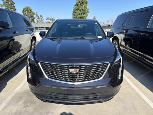 Galactic Gray Metallic 2023 Cadillac XT4 Luxury