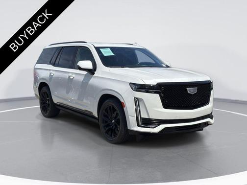Crystal White Tricoat 2023 Cadillac Escalade Sport Platinum