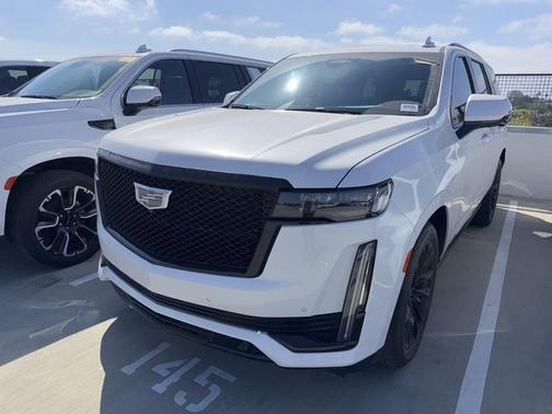 Crystal White Tricoat 2023 Cadillac Escalade Sport Platinum