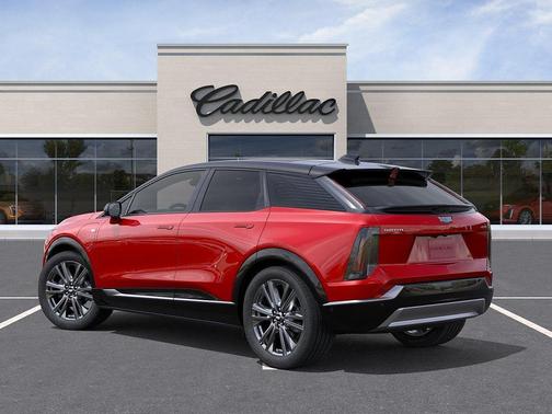 Radiant Red Tintcoat 2026 Cadillac OPTIQ Premium Sport